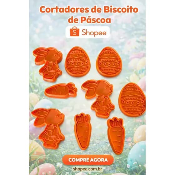 Cortador Biscoito Coelho