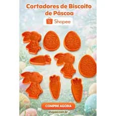 Cortador Biscoito Coelho