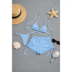 BIQUINI FEMININO ESTILO VERÃO COM SHORT