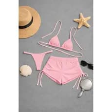 BIQUINI FEMININO COM SHORTINHO JUSTO