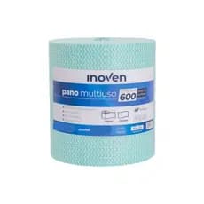 Pano Multiuso Limpeza Rolo com 600 Unidades 28x40cm Inoven Rolo 240 m