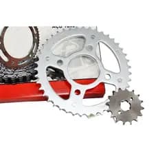 Kit Relação Transmissão  Pop 100 110 125 2005 A 2025 grapks