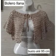 Bolero de Crochê adulto