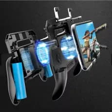 Gamepad Controle Com Ventilador e Gatilhos na Tela Para Celular