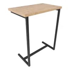 Mesa de Apoio para Sofá Compacta Funcional para Notebook Controle e Café