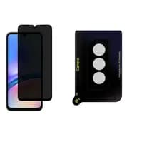 Kit película Para Câmera + Pelicula 3D anti Spy Samsung Galaxy A26 A36 A56 / Pelicula de privacidade
