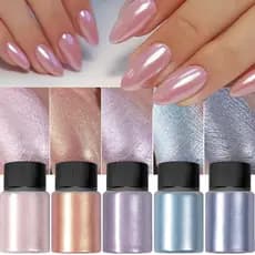 BORN PRETTY 1 Caixa Pó De Unhas Em Manicure Decorações