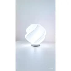 Luminária de Mesa 3D LED Bivolt 28x14cm Abajur Decorativo Luz Quente Moderno