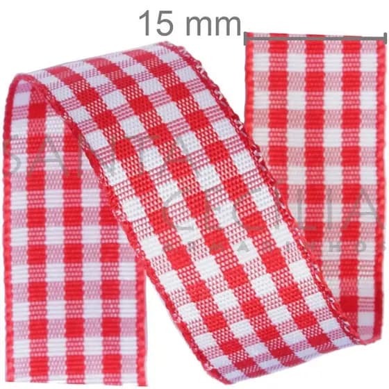 Fita Xadrez 1,5 cm x 10 m