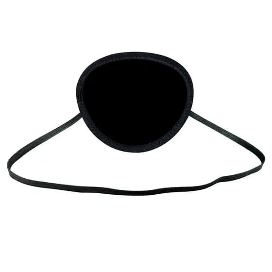 Tapa Olho Oclusor Pirata Adulto - Cor Preta