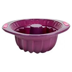 Forma De Silicone Para Bolo Pudim 28 Cm Moda Do Chef