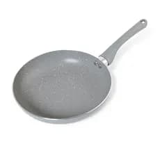 Frigideira Revestimento Antiaderente Indução 24cm Cinza Graniflon Moda Do Chef