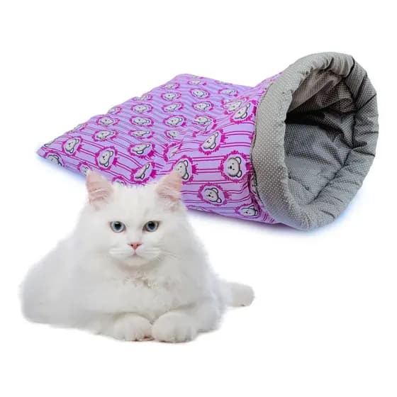 Cama Toca Verão Para Gatos Saco De Dormir Caminha Fresca