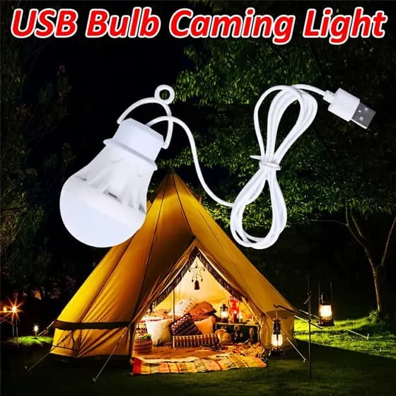 Lâmpada Portátil Para Ambientes Externos/Luzes LED USB 5V Caminhada/Acampamento/Quarto/Cozinha