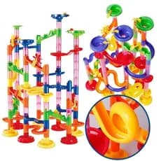 11 Estilos Brinquedos De Blocos De Construção De Plástico Educacional DIY Bola Laboratório Pista Corrida