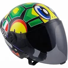 Capacete Aberto Personalizado New Liberty 3 Tartaruga Viseira Fumê