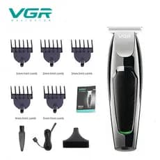 Máquina de Acabamento Barba e Cabelo Detailer VGR V-030 Recarregável 110-220v