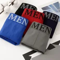 Kit 10 ou 4 Cuecas Boxers Masculina de Microfibra Cueca Lisa de Microfibra Confortável