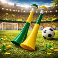 Corneta do Brasil Para Torcida - 50cm.