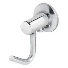 Porta Toalha Simples Gancho Cabide Banheiro Aço Inox Paradise Prateado