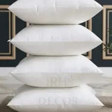Kit 4 Enchimentos de Almofada Decoração Casa  45x45cm Espuma Premium Sofá Cama
