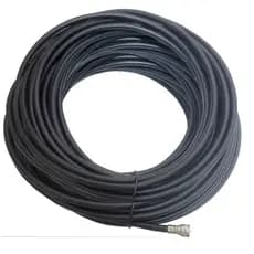 Cabo Coaxial para Antena de Tv 15 mts - com conector nas duas pontas -  Pronto para uso