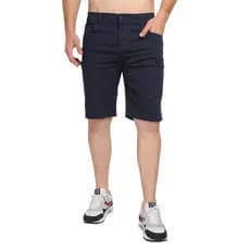 Bermuda Masculina Jeans Sarja Coloridas Brim Slim