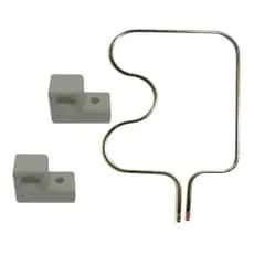 Kit Resistência Forno Fischer + Suportes Louças Isolador.