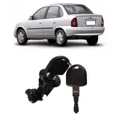 CILINDRO TAMPA PORTA MALAS GM CORSA CLASSIC 2004 A 2010 COM CHAVE
