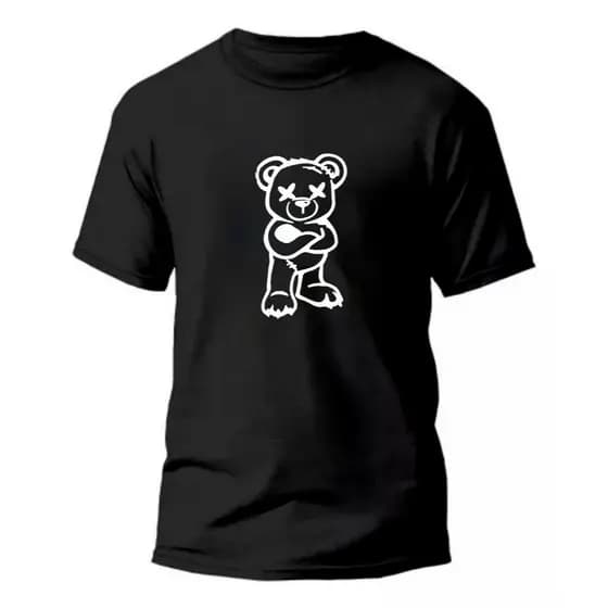 Camiseta Estampada Unissex Blusa Estampada Algodão Manga Curta Camiseta Gola Redonda
