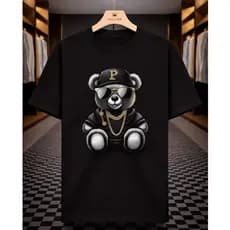 Camisa Masculina Algodão Unissex Camiseta Manga Curta Gola Redonda 100% Algodão 30.1
