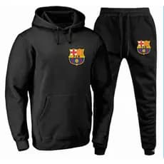 Conjunto Moletom Kit Blusa + Calça Times Europeu Unissex Algodão Flanelado Modelo Canguru