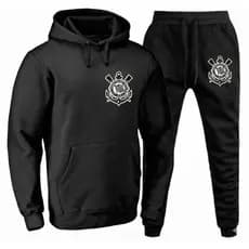 Conjunto Moletom Blusa+Calça Times Unissex Modelo Canguru ENVIO IMEDIATO