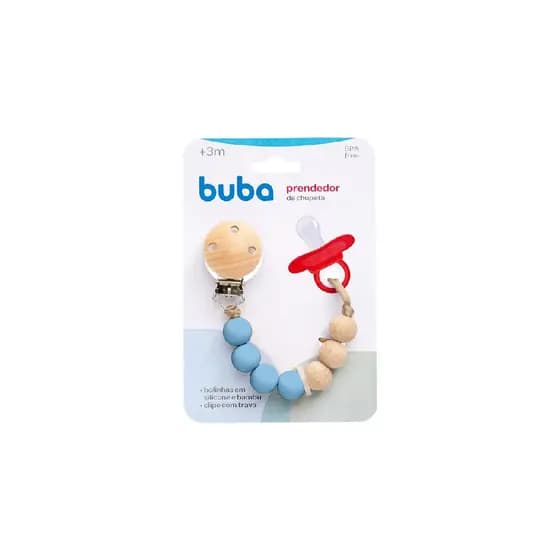Prendedor de Chupeta em Bambo Superleve: Prático e Charmoso