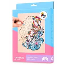 Transforme Seu Tempo Livre Com Quebra-Cabeca Unicornio