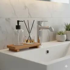 Bandeja De Madeira Pinus Rústica Decoração Lavabo Festas Casa - 28x9,5