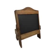 Lousa de Mesa Rústica Decorativa Quadro com Giz Festa Infantil Adulto Decoração