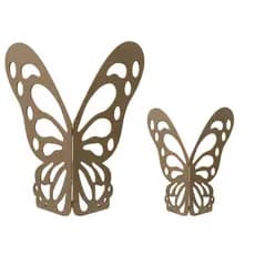 KIT BORBOLETA MDF DECORAÇÃO DE FESTA DOBRADIÇA 65CM + 35CM MDF 6MM PRONTA ENTREGA