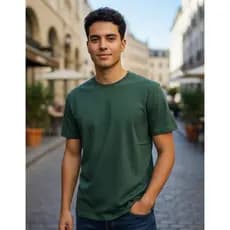 Camisas Básicas De Algodão Unissex Dia A Dia Refinado Kit 2 Camisetas