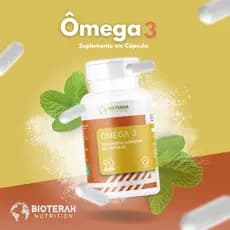 Ômega 3 1000mg com EPA e DHA 90 Cápsulas Suplemento Alta Concentração Qualidade