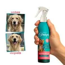 Desembaraçador de Pelo para Cães e Gatos Cheiro de Bebê Aloe Vera Óleo de Argan