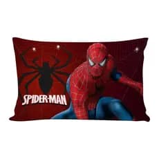 Almofadas Retangular Infantil Baguete Cheia Casa Decoração com Zíper Silicone Infantil Homem Aranha
