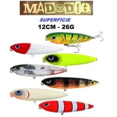 Isca Artificial Superficie Yara Mad Dog 12cm 26g  by Eduardo Monteiro - Varias Cores