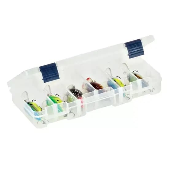 ESTOJO PARA ISCA ARTIFICIAL PLANO NARROW PROLATCH 6 COMPARTIMENTOS - 28 X 14 X 4 CM