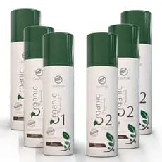 3 Kit De Progressiva Orgânica P1 E P2 LowsHair