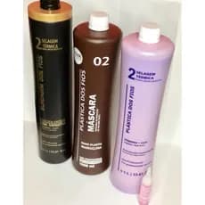 Progressiva Com 3 Produto De 1 LT 1000 ml 1 Marroquina 1 Plástica 1 Blindagem + Ampola de 10ml