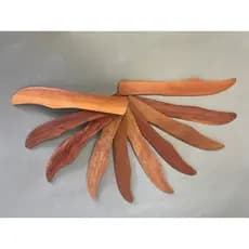 Kit 2/4/6/8 Faca de Madeira Maciça 17cm faca panela colherzinha cozinha faca artesanal faquinha