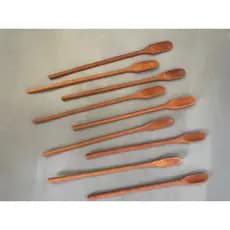 Kit 2/4/6/8 Colher Para Pimenta 22cm Grande Colher pimenta p cozinha panela colher pau mini colher de madeira colher de pau