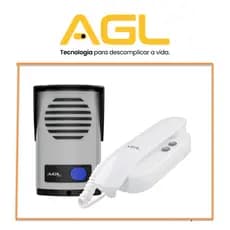 Kit Interfone Residencial Porteiro Eletrônico AGL P10s