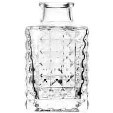 Vaso de vidro texturizado Lyor 5x5x9